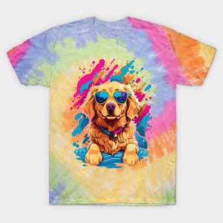 Cute Puppy with glasses T-Shirt